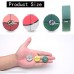 Totem World Poke Ball Theme Pokemon Pencils and Erasers 12 Pack Colorful Number 2 Pencils and Big Erasers B07DNJ954W